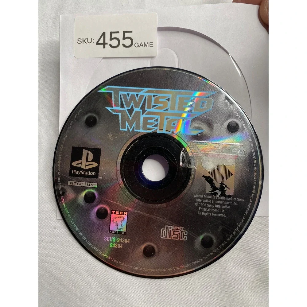 Twisted Metal Sony PlayStation PS1